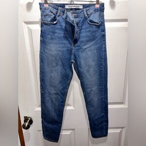 Zara Blue Skinny Jeans with Natural Fade